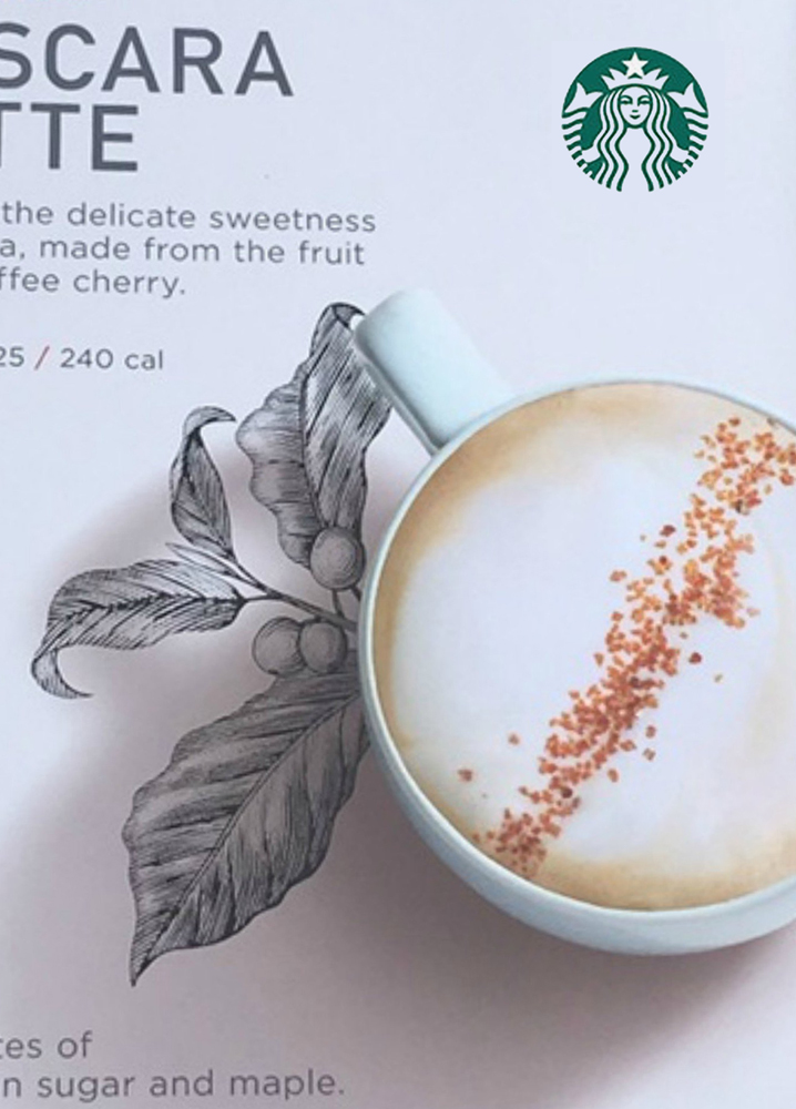 木版畫風(fēng)格星巴克冬季咖啡促銷宣傳插畫設(shè)計-上海品牌形象設(shè)計公司-上海平面設(shè)計公司