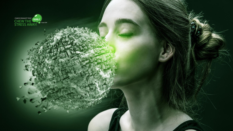 埃及Nabarosk口香糖平面創(chuàng)意廣告——“咀嚼壓力高樓大廈城市”篇 埃及Nabarosk口香糖平面創(chuàng)意廣告——“咀嚼壓力高樓大廈城市”篇