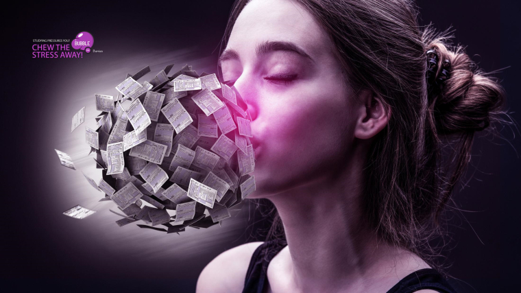 埃及Nabarosk口香糖平面創(chuàng)意廣告——“咀嚼壓力工作便簽篇”篇 埃及Nabarosk口香糖平面創(chuàng)意廣告——“咀嚼壓力工作便簽篇”篇