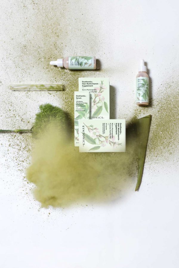 Syntonics 整體頭發(fā)護理系統(tǒng)品牌形象設計護發(fā)產品包裝設計插畫設計