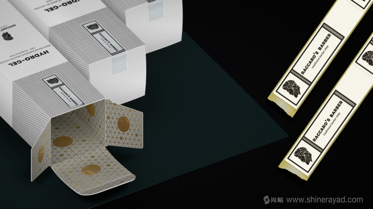 Raccaros-Barber 傳統(tǒng)美發(fā)連鎖店自有護(hù)發(fā)清潔產(chǎn)品化妝品包裝設(shè)計-上海包裝設(shè)計公司