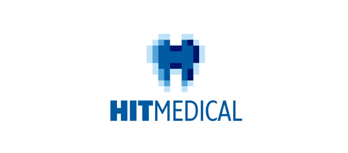 hitmedical牙科醫(yī)療logo設(shè)計(jì)-上海logo設(shè)計(jì)公司