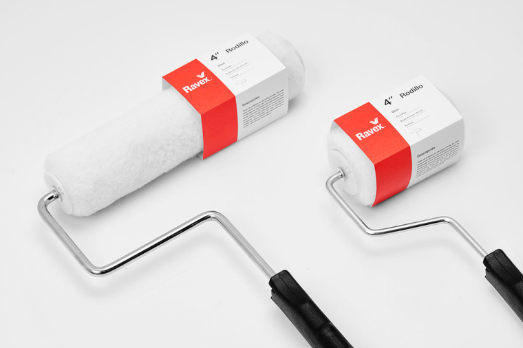 現(xiàn)代、簡約、新鮮的工業(yè)油漆工具油漆刷包裝設(shè)計(jì)欣賞-上海包裝設(shè)計(jì)公司