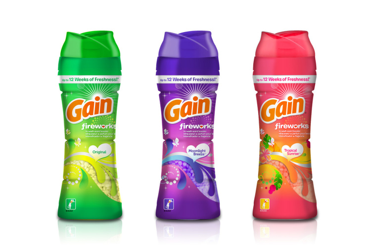 Gain洗衣液包裝設(shè)計-上海包裝設(shè)計公司