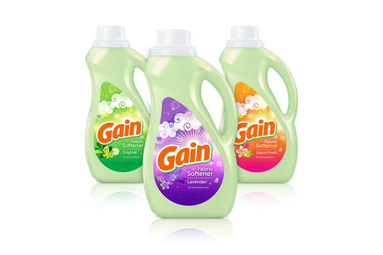 Gain洗衣液包裝設(shè)計-上海包裝設(shè)計公司