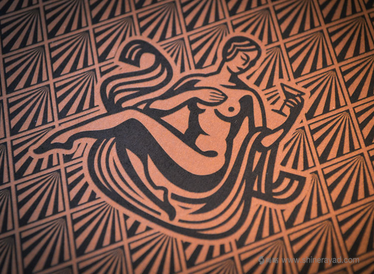 國外洋酒品牌設(shè)計(jì)欣賞——CopperMuse 朗姆酒裝飾圖案風(fēng)格標(biāo)志設(shè)計(jì)