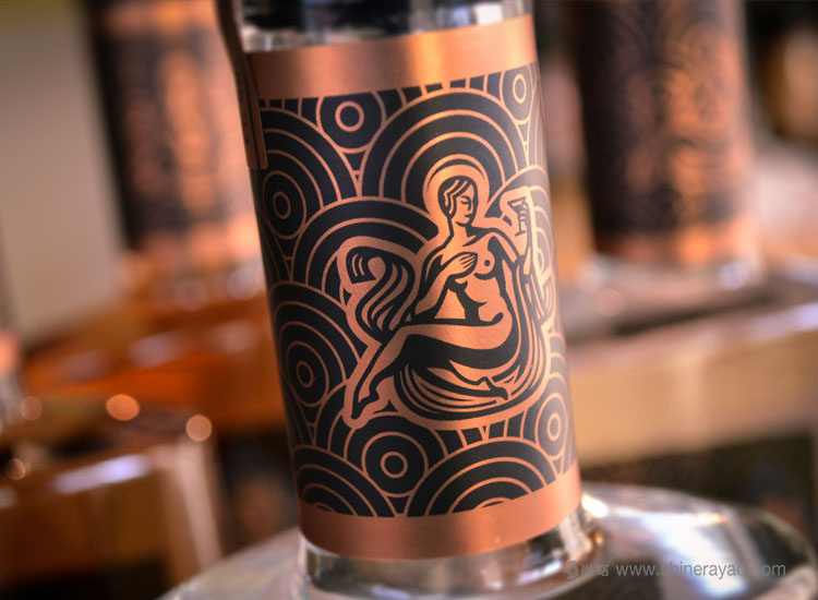 國外洋酒品牌設(shè)計(jì)欣賞——CopperMuse 朗姆酒裝飾圖案風(fēng)格標(biāo)志設(shè)計(jì)與包裝設(shè)計(jì)