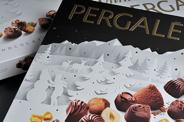 PERGALE巧克力包裝冬季系列-上海包裝設(shè)計公司
