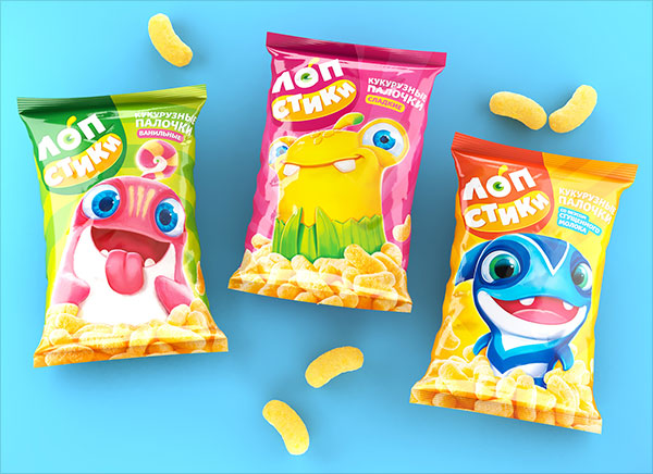 Lopstiki玉米棒酷包裝設(shè)計靈感-上海包裝設(shè)計公司