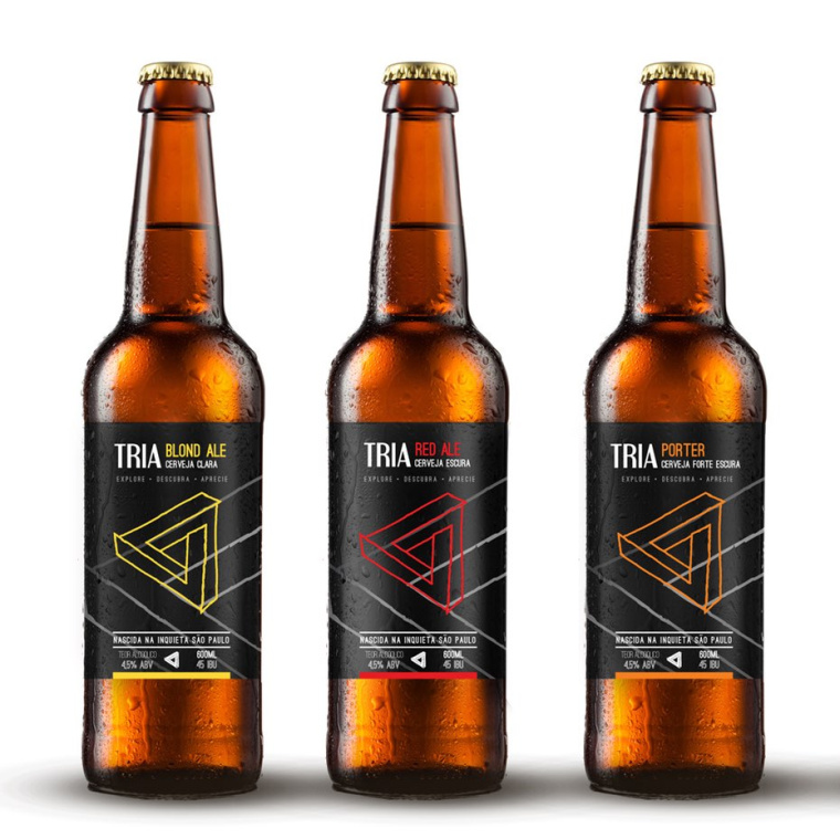 啤酒圖形標(biāo)簽設(shè)計-上海包裝設(shè)計公司