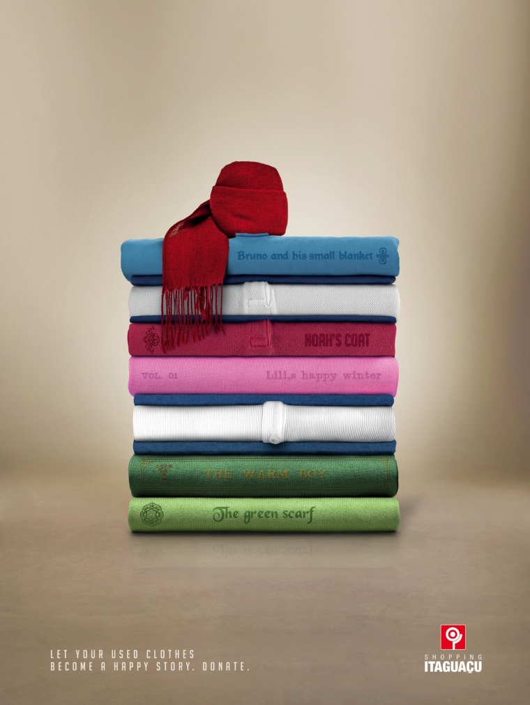 巴西二手衣物捐贈創(chuàng)意公益廣告“動人故事”篇-上海設計公司 巴西二手衣物捐贈創(chuàng)意公益廣告“動人故事”篇-上海設計公司