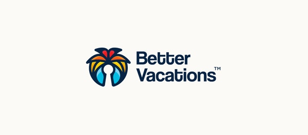 Better Vacations 完美的假期度假棕櫚樹logo-上海logo設(shè)計公司-上海品牌設(shè)計公司 Better Vacations 完美的假期度假棕櫚樹logo-上海logo設(shè)計公司-上海品牌設(shè)計公司