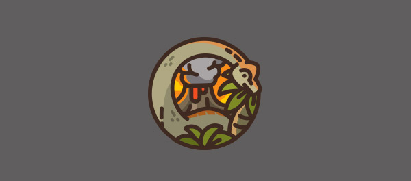 迪諾圓形恐龍標(biāo)志設(shè)計(jì)-上海標(biāo)志設(shè)計(jì)公司 迪諾圓形恐龍標(biāo)志設(shè)計(jì)-上海標(biāo)志設(shè)計(jì)公司