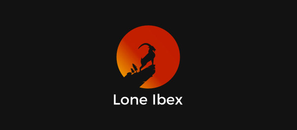 孤獨的Ibex山羊標志設(shè)計-上海標志設(shè)計公司 孤獨的Ibex山羊標志設(shè)計-上海標志設(shè)計公司