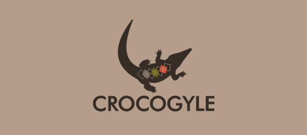 Crocogyle鱷魚標志設計-上海標志設計公司 Crocogyle鱷魚標志設計-上海標志設計公司