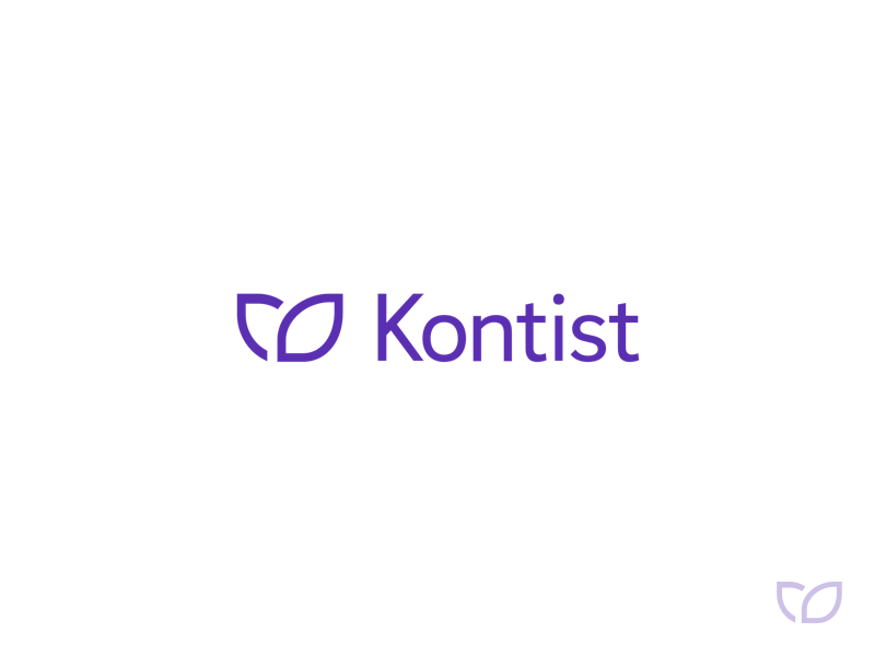 Joshua S?hn為Kontist創(chuàng)作的銀行Logo-上海標(biāo)志設(shè)計公司
