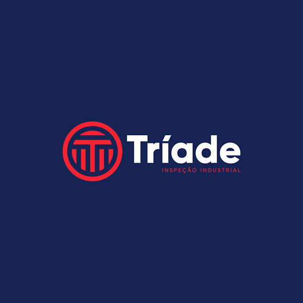 Tríade 工業(yè)品檢測企業(yè)logo設(shè)計品牌VI形象設(shè)計-上海品牌設(shè)計公司