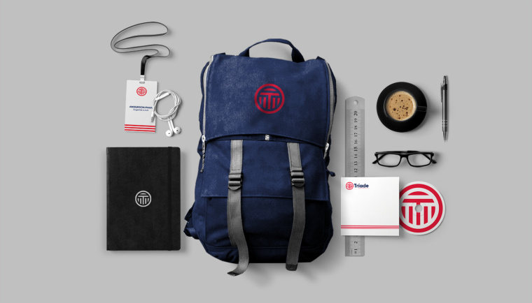 Tríade 工業(yè)品檢測企業(yè)logo設(shè)計品牌VI形象設(shè)計-上海品牌設(shè)計公司 Tríade 工業(yè)品檢測企業(yè)logo設(shè)計品牌VI形象設(shè)計-上海品牌設(shè)計公司