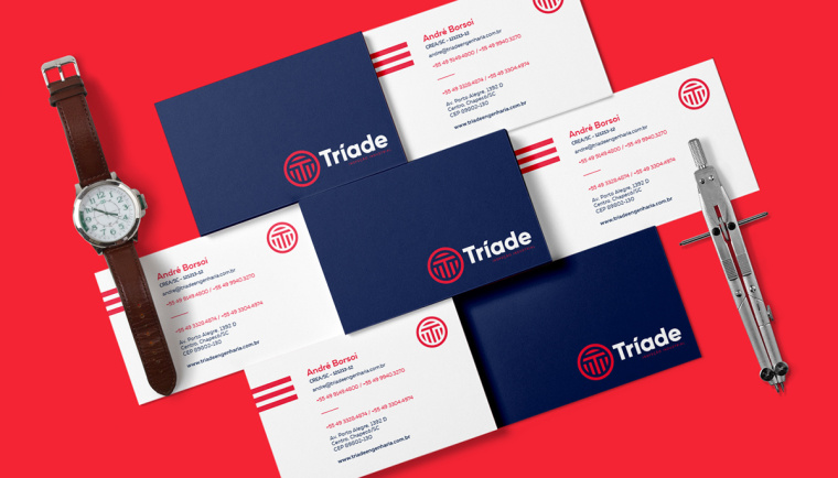 Tríade 工業(yè)品檢測企業(yè)logo設(shè)計品牌VI形象設(shè)計-上海品牌設(shè)計公司 Tríade 工業(yè)品檢測企業(yè)logo設(shè)計品牌VI形象設(shè)計-上海品牌設(shè)計公司