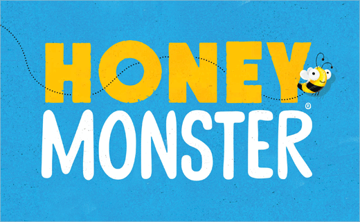 Honey Monster “蜜蜂怪物圖形”早餐麥片新包裝設(shè)計品牌設(shè)計 Honey Monster “蜜蜂怪物圖形”早餐麥片新包裝設(shè)計品牌設(shè)計