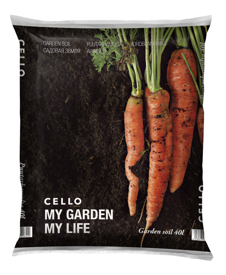 實(shí)景照片式大提琴花園品牌土壤有機(jī)肥料包裝設(shè)計(jì)-上海包裝設(shè)計(jì)公司