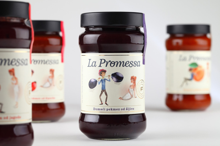 La Promessa 果醬包裝設(shè)計(jì)“王子公主插畫(huà)篇”-上海包裝設(shè)計(jì)公司欣賞