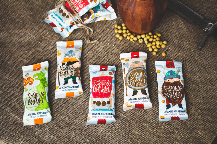 維京海盜品牌花生休閑食品包裝設(shè)計“海盜插畫設(shè)計篇”-上海包裝設(shè)計公司欣賞 維京海盜品牌花生休閑食品包裝設(shè)計“海盜插畫設(shè)計篇”-上海包裝設(shè)計公司欣賞