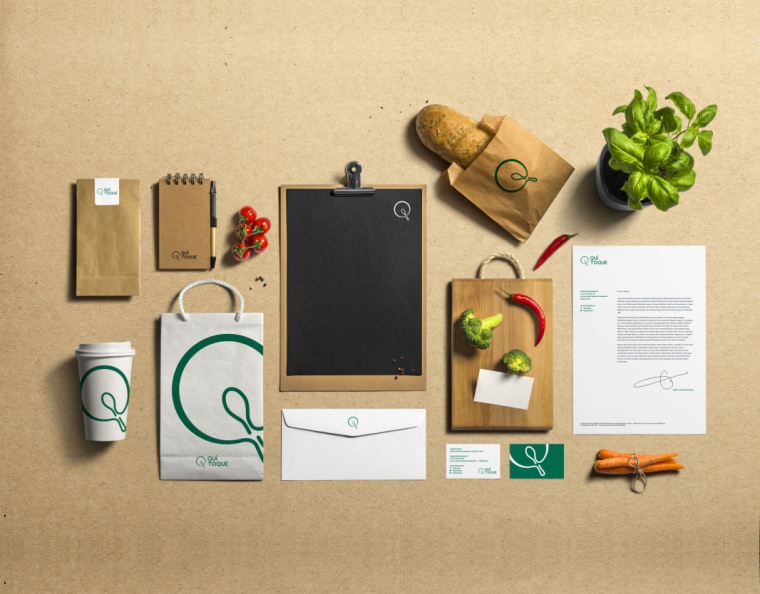 QUI TOQUE 外賣餐飲食材公司品牌VI形象設(shè)計-上海品牌設(shè)計公司 QUI TOQUE 外賣餐飲食材公司品牌VI形象設(shè)計-上海品牌設(shè)計公司