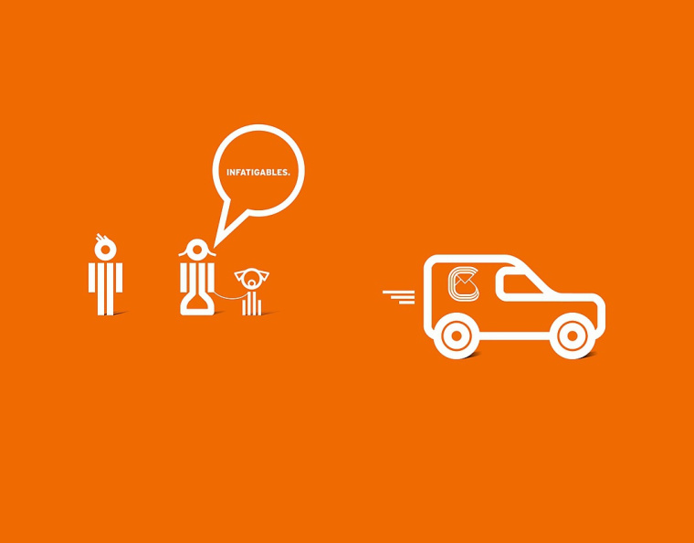 Coursiers快遞公司品牌形象設(shè)計-VI設(shè)計-上海品牌設(shè)計公司