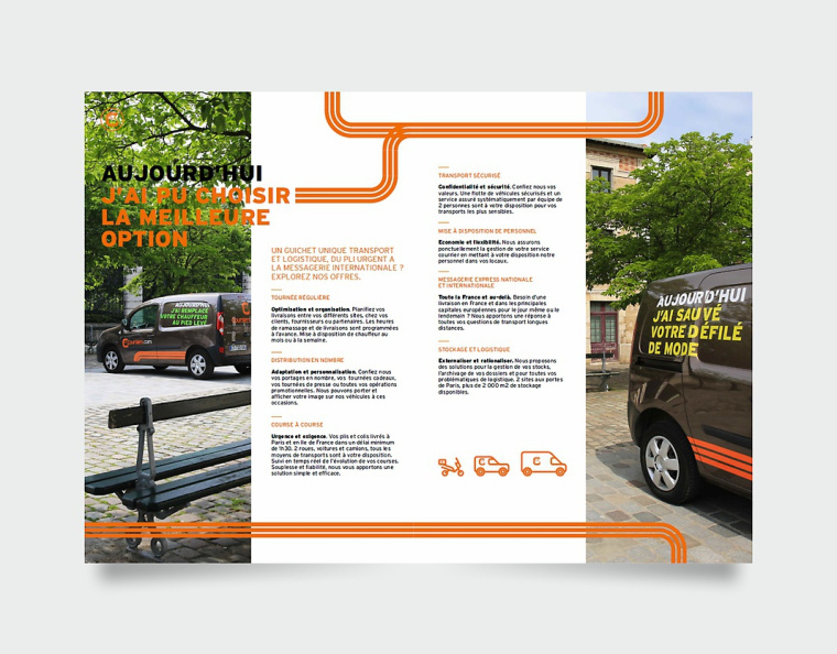 Coursiers快遞公司品牌形象設(shè)計-VI設(shè)計-上海品牌設(shè)計公司