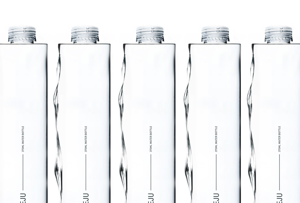 模擬真實(shí)水面的Jeju飲用水礦泉水瓶型設(shè)計(jì)-上海包裝設(shè)計(jì)公司欣賞