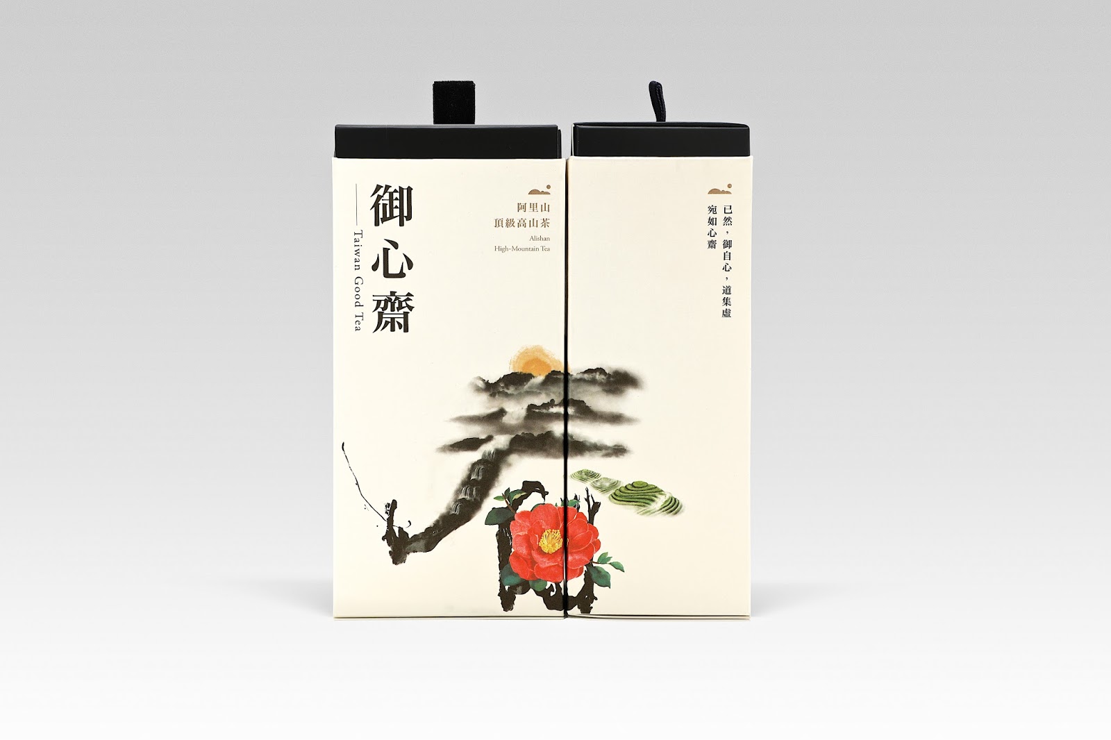 水墨山水風(fēng)格暮光阿里山高山茶茶葉禮盒包裝設(shè)計(jì)-上海包裝設(shè)計(jì)公司分享 水墨山水風(fēng)格暮光阿里山高山茶茶葉禮盒包裝設(shè)計(jì)-上海包裝設(shè)計(jì)公司分享