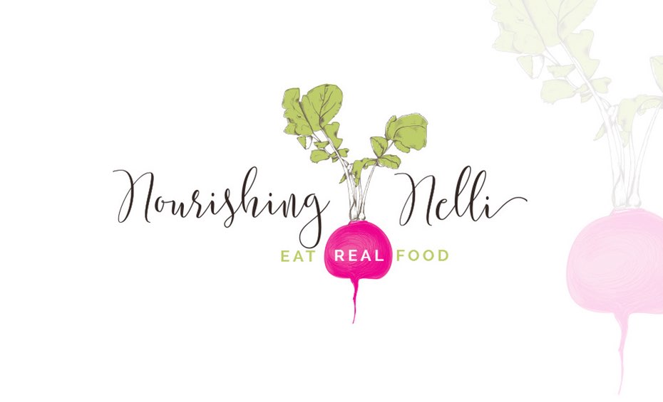 表現(xiàn)健康價(jià)值觀的明亮的粉紅色logo--上海品牌logo設(shè)計(jì)公司