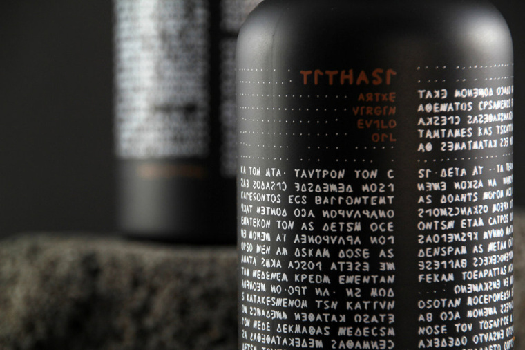 TITHASI特級初榨橄欖油經(jīng)文版包裝設(shè)計(jì)-上海包裝設(shè)計(jì)公司