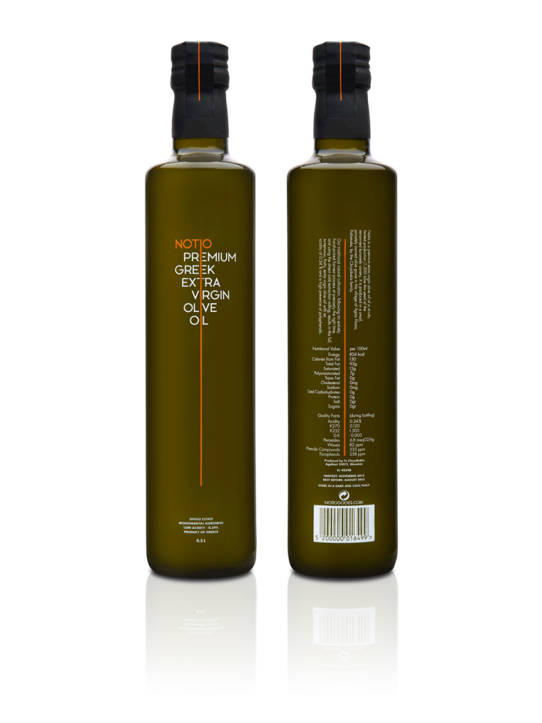 NOTIO PREMIUM特級初榨橄欖油包裝設(shè)計(jì)-上海包裝設(shè)計(jì)公司