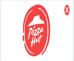 Pizza Hut必勝客披薩logo,去除了黃色 Pizza Hut必勝客披薩logo,去除了黃色