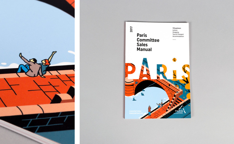 Paris 巴黎城市旅游品牌新形象設(shè)計(jì)-宣傳畫(huà)冊(cè)設(shè)計(jì)-上海品牌設(shè)計(jì)公司