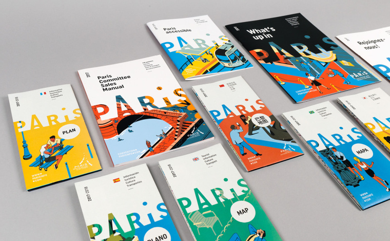 Paris 巴黎城市旅游品牌新形象設(shè)計(jì)-上海品牌設(shè)計(jì)公司