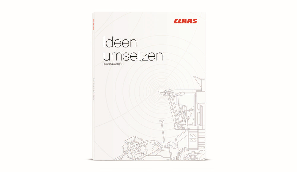 2014年CLAAS實施理念年度報告畫冊設(shè)計-上海畫冊設(shè)計公司分享