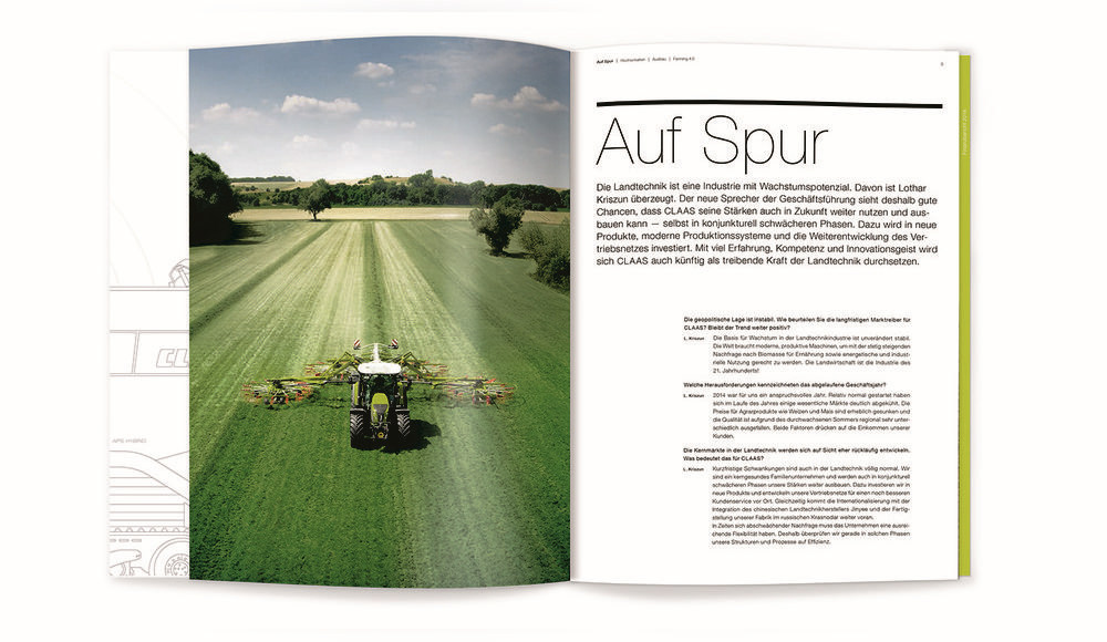 2014年CLAAS實(shí)施理念年度報(bào)告畫(huà)冊(cè)設(shè)計(jì)-上海畫(huà)冊(cè)設(shè)計(jì)公司分享 2014年CLAAS實(shí)施理念年度報(bào)告畫(huà)冊(cè)設(shè)計(jì)-上海畫(huà)冊(cè)設(shè)計(jì)公司分享