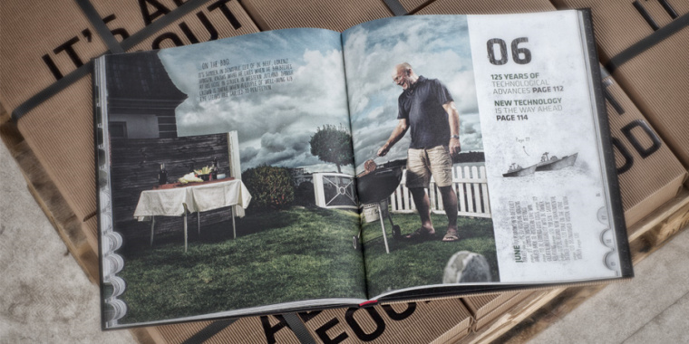 “125年食品史”丹麥皇室年度報(bào)告宣傳畫冊設(shè)計(jì)-上海畫冊設(shè)計(jì)公司分享