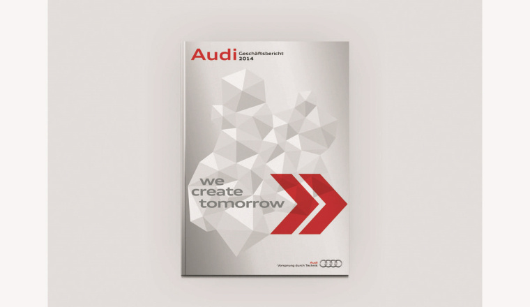 奧迪汽車(chē)“我們創(chuàng)造明天”年度報(bào)告畫(huà)冊(cè)設(shè)計(jì)-上海宣傳冊(cè)設(shè)計(jì)公司分享