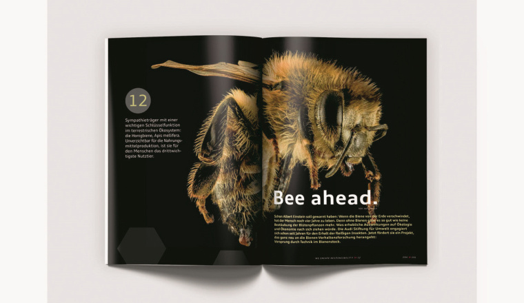 奧迪汽車(chē)“我們創(chuàng)造明天”年度報(bào)告畫(huà)冊(cè)設(shè)計(jì)-上海宣傳冊(cè)設(shè)計(jì)公司分享