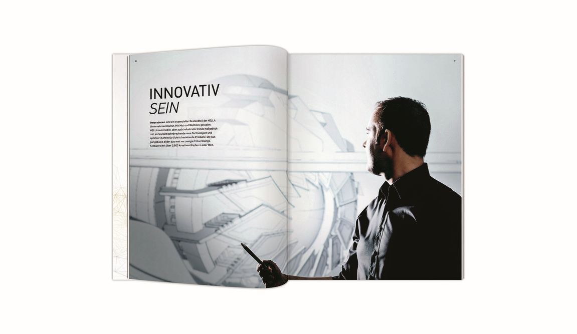 HELLA海拉2013/14年度創(chuàng)新年度報告宣傳畫冊設(shè)計-上海畫冊設(shè)計公司分享