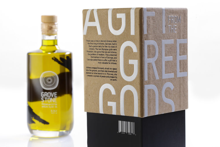 GROVERSONE樹輪指紋橄欖油包裝設(shè)計(jì)-上海包裝設(shè)計(jì)公司