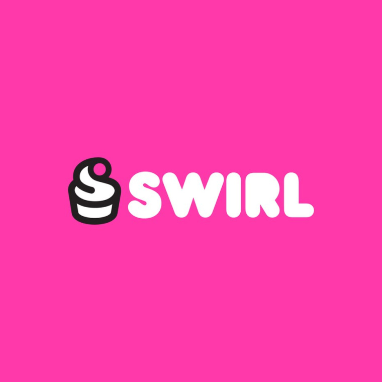Swirl冷凍酸奶logo-上海品牌logo設(shè)計(jì)公司