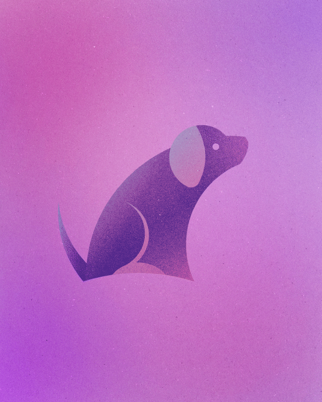 13個彩色動物夠logo設(shè)計——由13個圓圈標(biāo)準(zhǔn)化制圖創(chuàng)造的logo