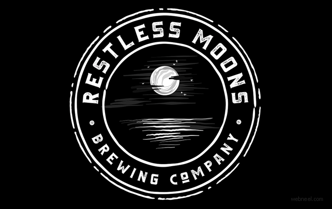 創(chuàng)意月亮logo設(shè)計(jì)范例-上海品牌logo設(shè)計(jì)公司欣賞