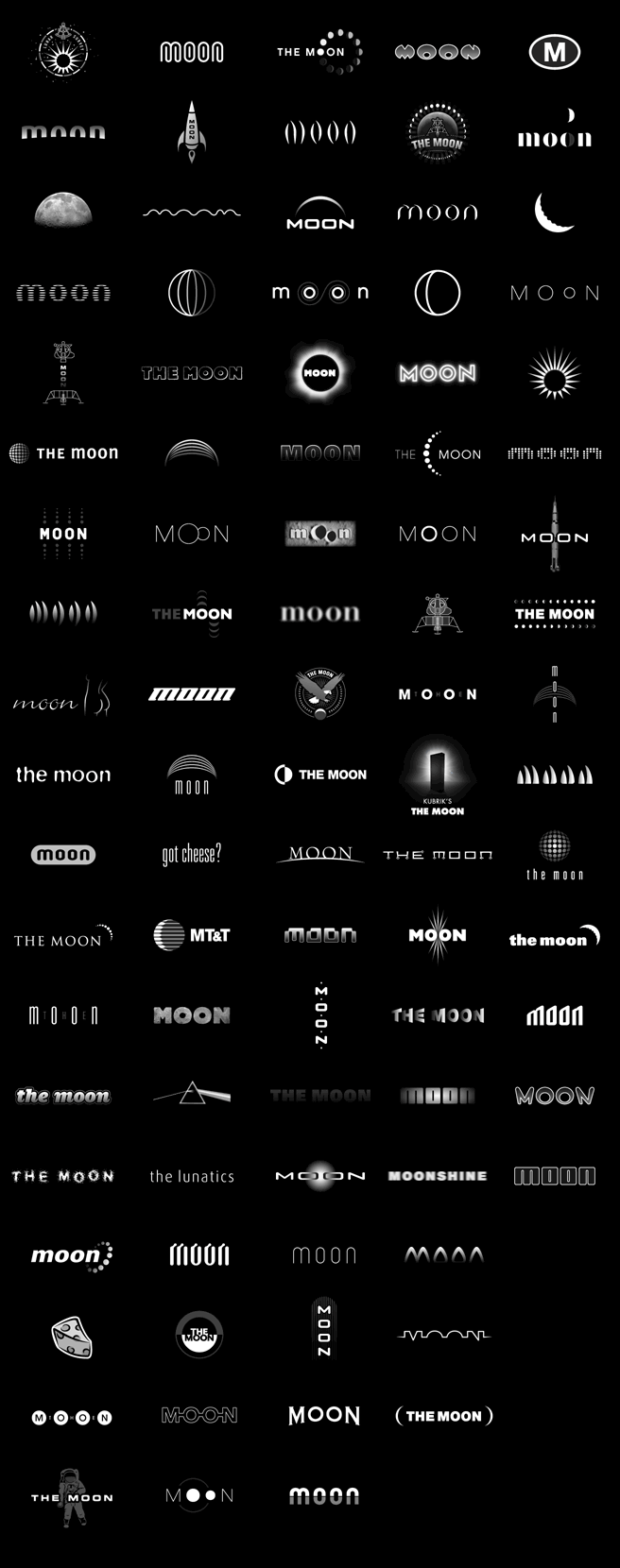 創(chuàng)意月亮logo設(shè)計(jì)范例-上海品牌logo設(shè)計(jì)公司欣賞