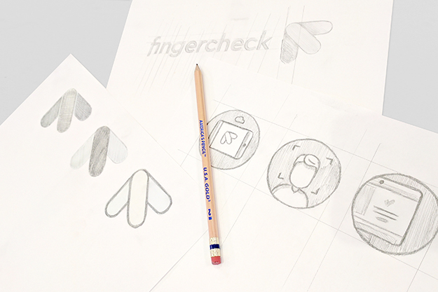 人力資源平臺 Fingerchec -logo設計草圖-上海logo設計公司- 人力資源平臺 Fingerchec -logo設計草圖-上海logo設計公司-